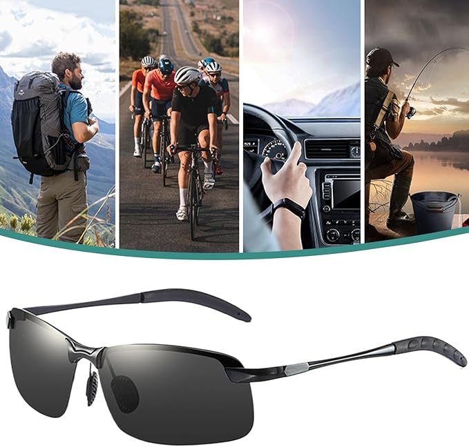 Eredeti fotokromatikus férfi napszemüveg