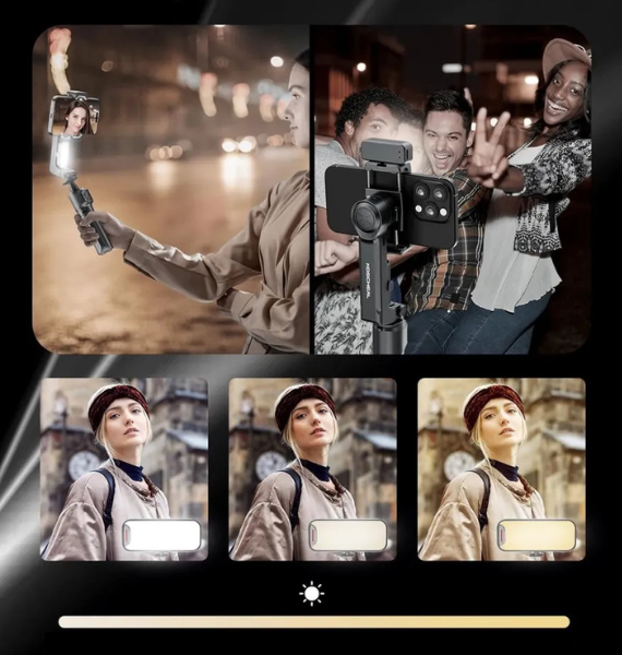  2 tengelyes gimbal okostelefonokhoz