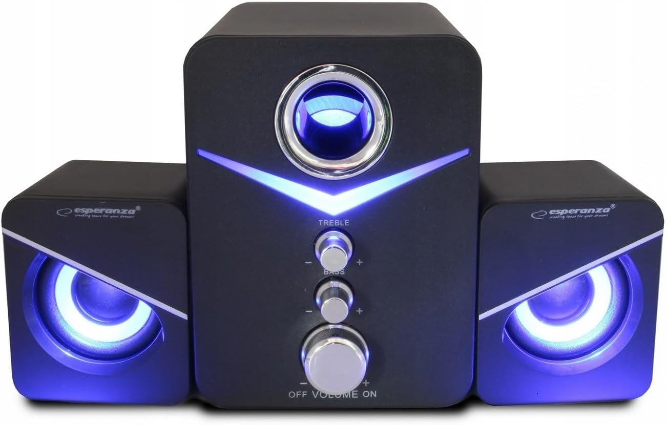 Kiváló minőségű 2.1 hangszórók PC-hez, laptophoz