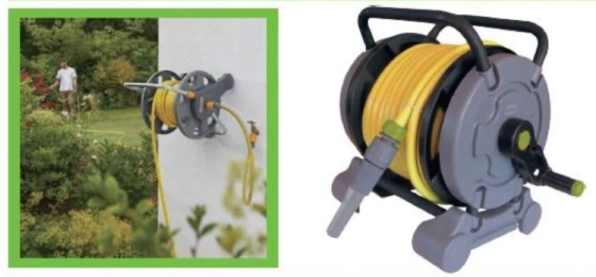 kerti tömlőtekercs