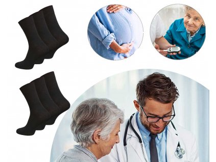 diabetikus zokni 6x