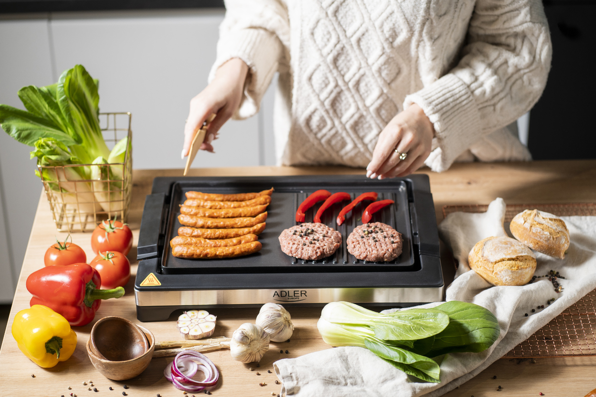 Elektromos grilllap