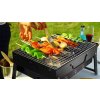 Összecsukható, hordozható kemping grill
