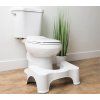 Ergonómikus, praktikus lábtartó WC-hez