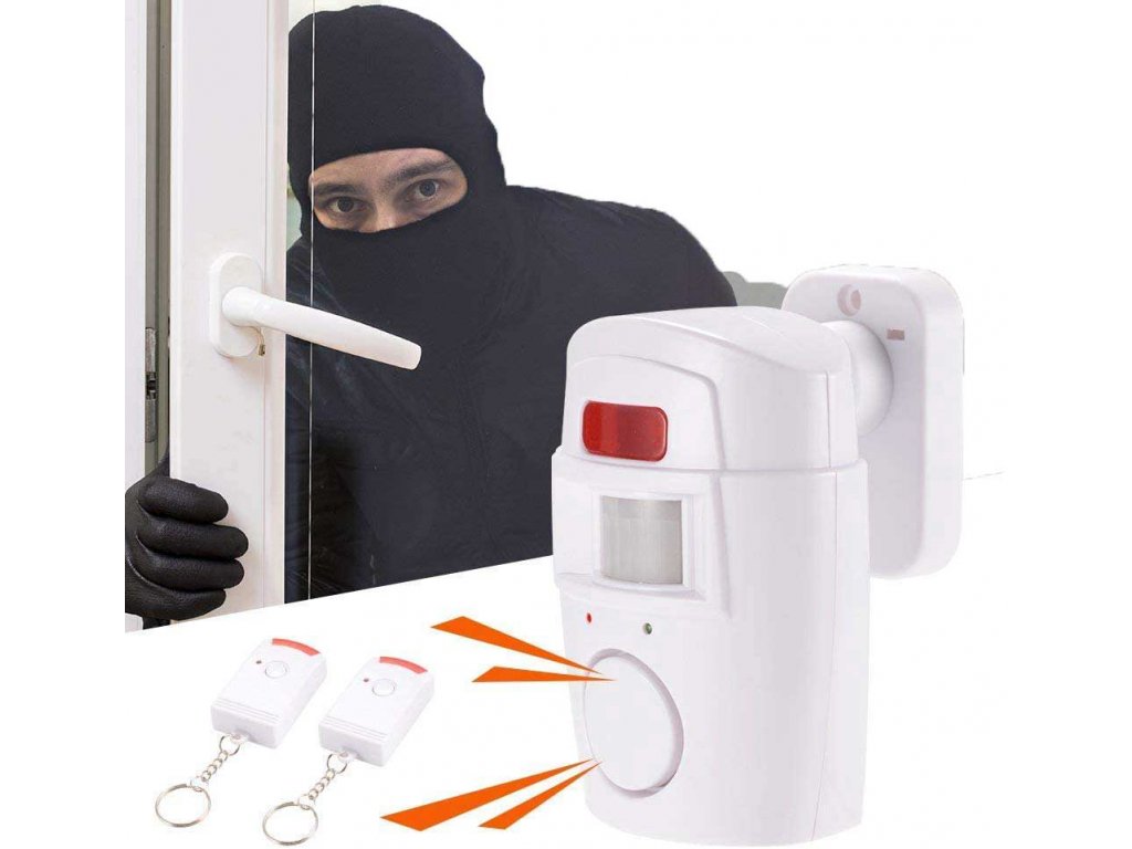 alarm z czujnikiem ruchu