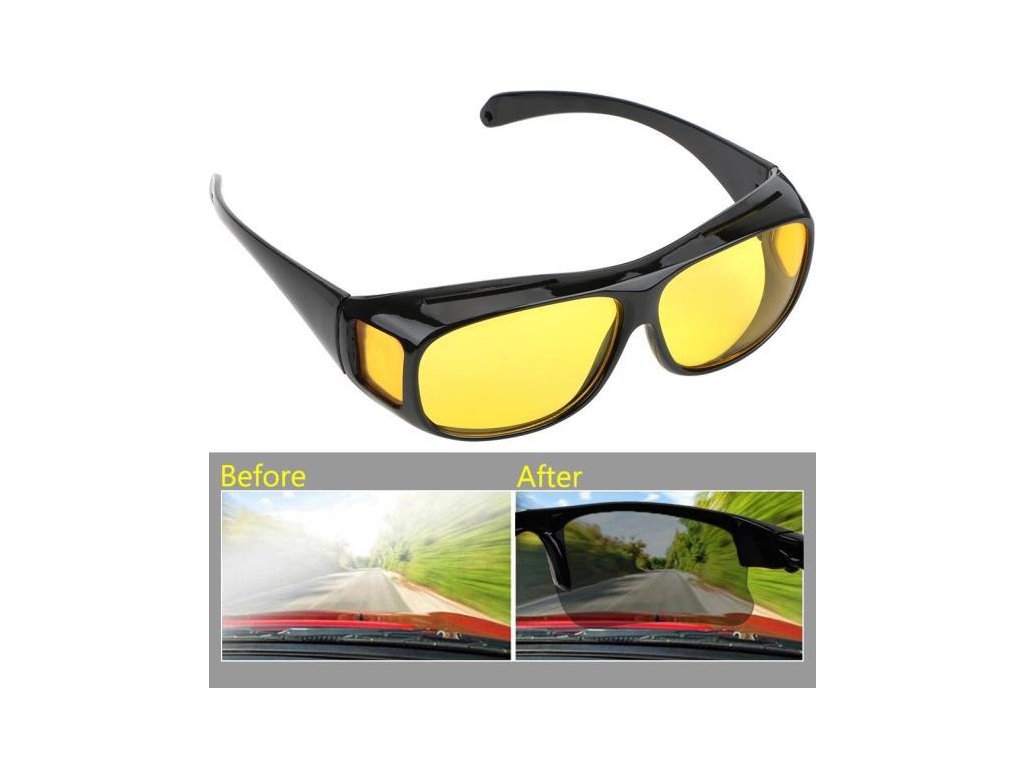 okulary do nocnej jazdy dla kierowców