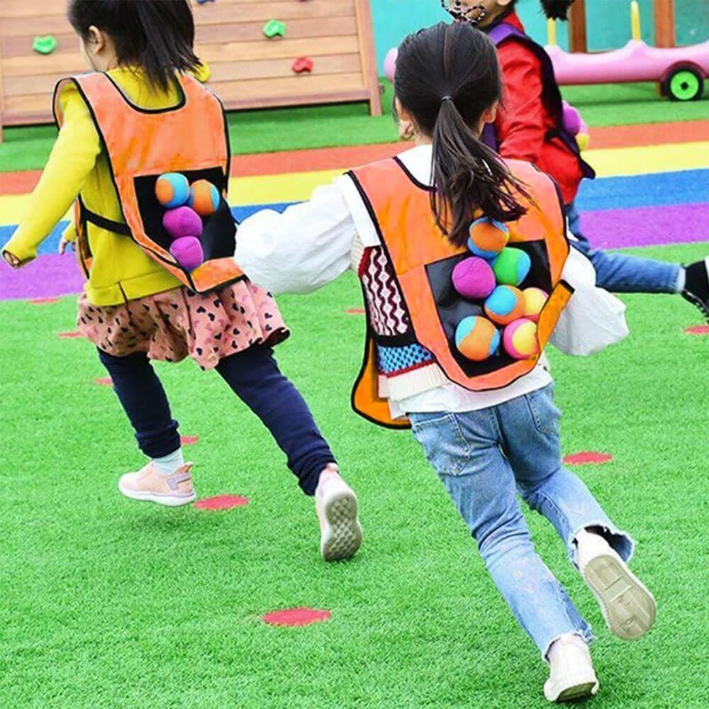 gra w kamizelkę i piłki