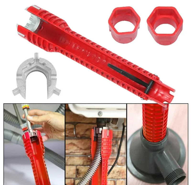 wielofunkcyjny klucz dla hydraulika na baterie