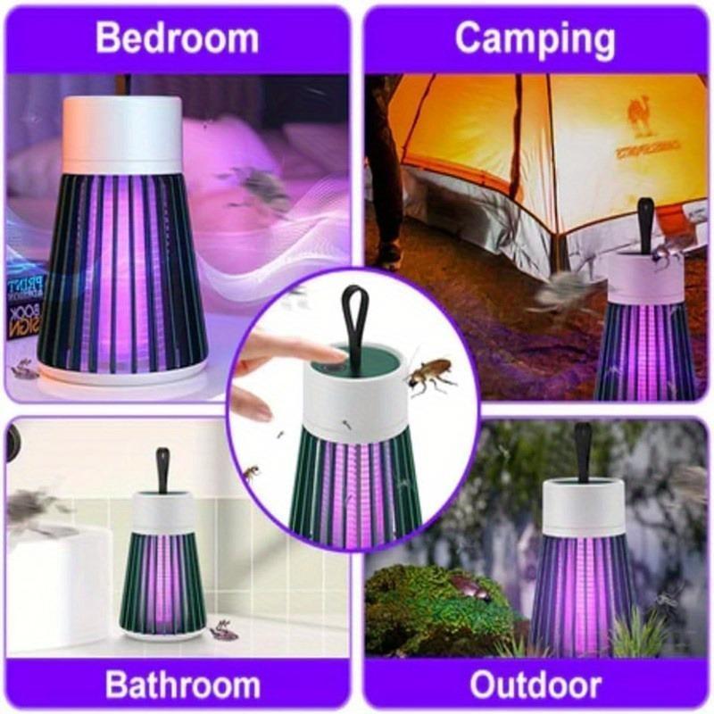 unikalny, akumulatorowy łapacz owadów - lampa przeciw komarom