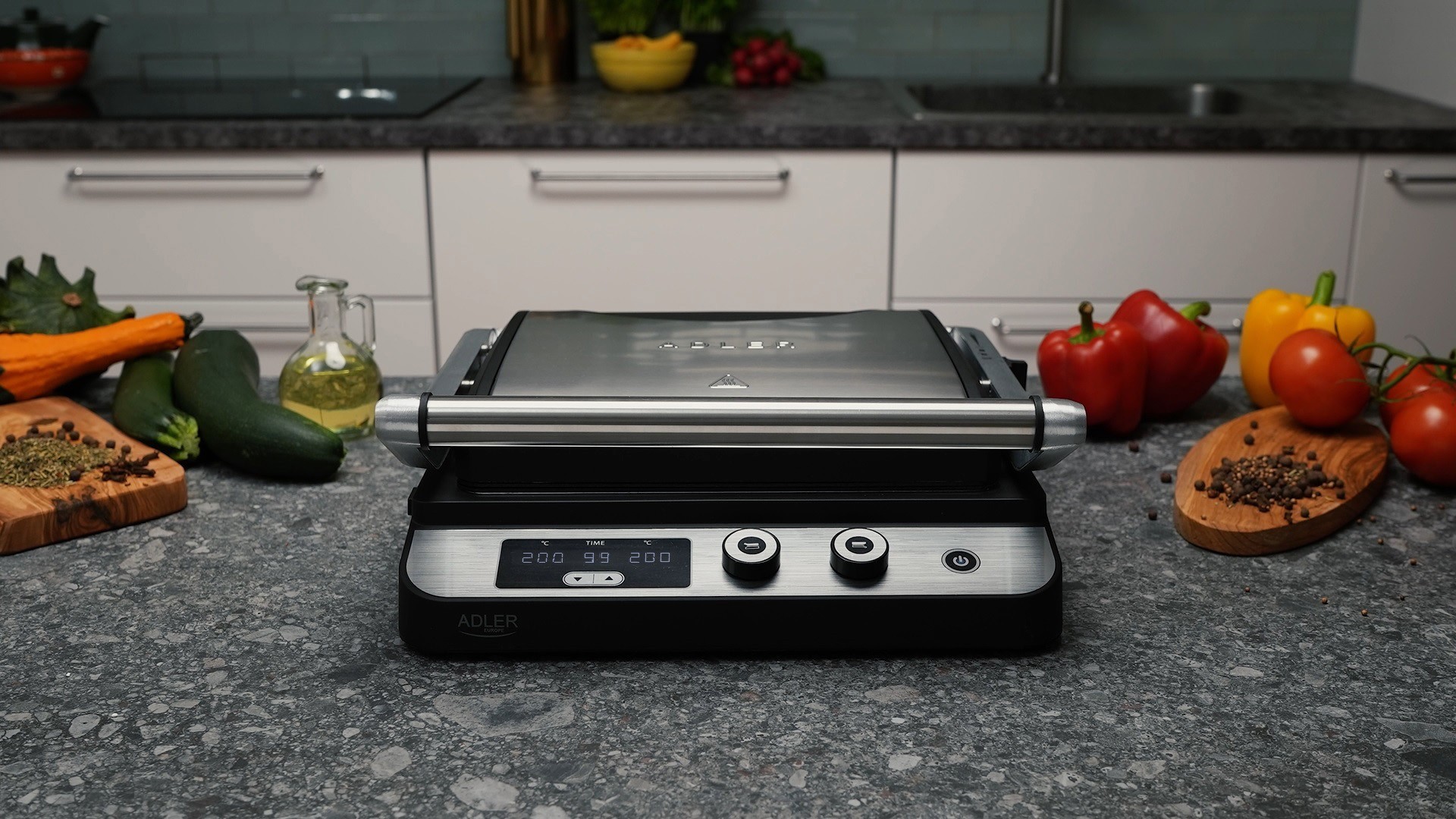 Wydajny grill elektryczny