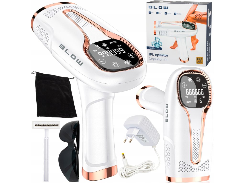 Silny depilator laserowy Deminas