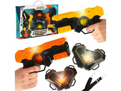 pistolet laserowy do paintballa z tarczą