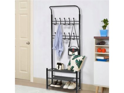 praktyczny wieszak na ubrania i buty