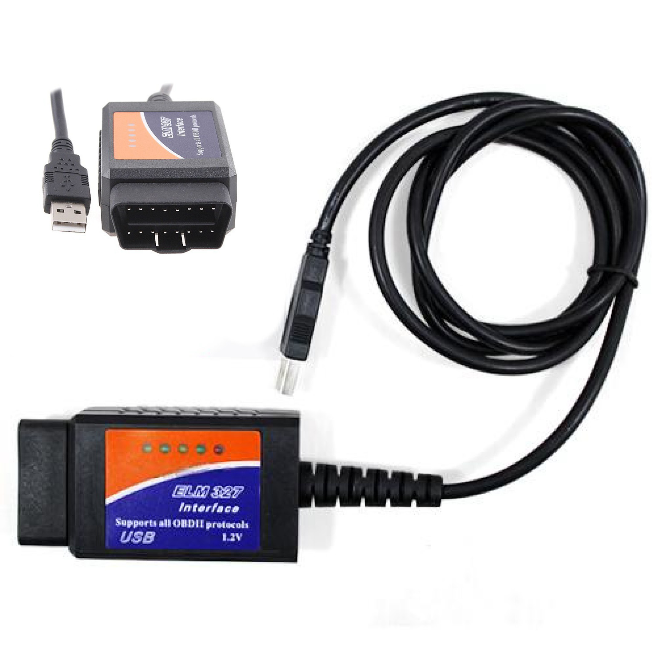 Kabel diagnostyczny OBD II USB