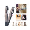 praktyczny elektryczny grzebień do sierści