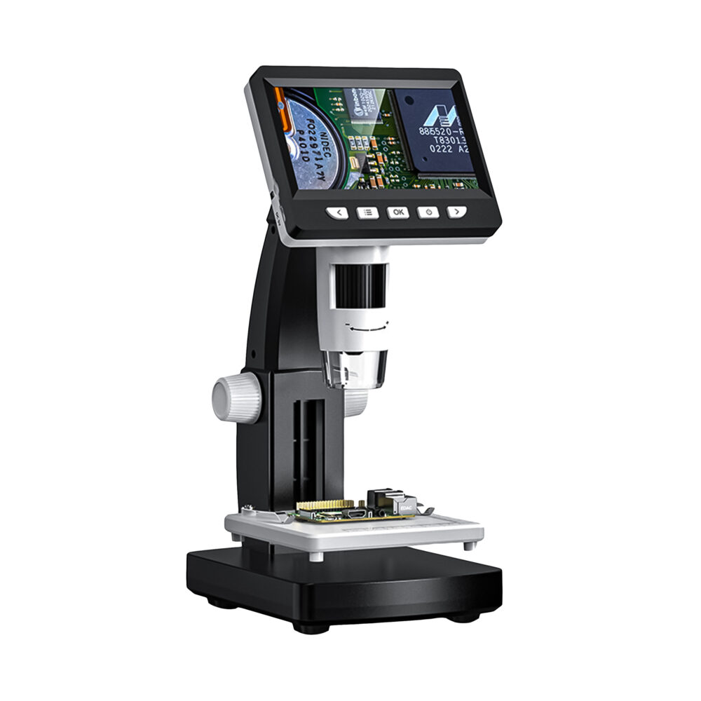 Microscop digital unic cu afișaj