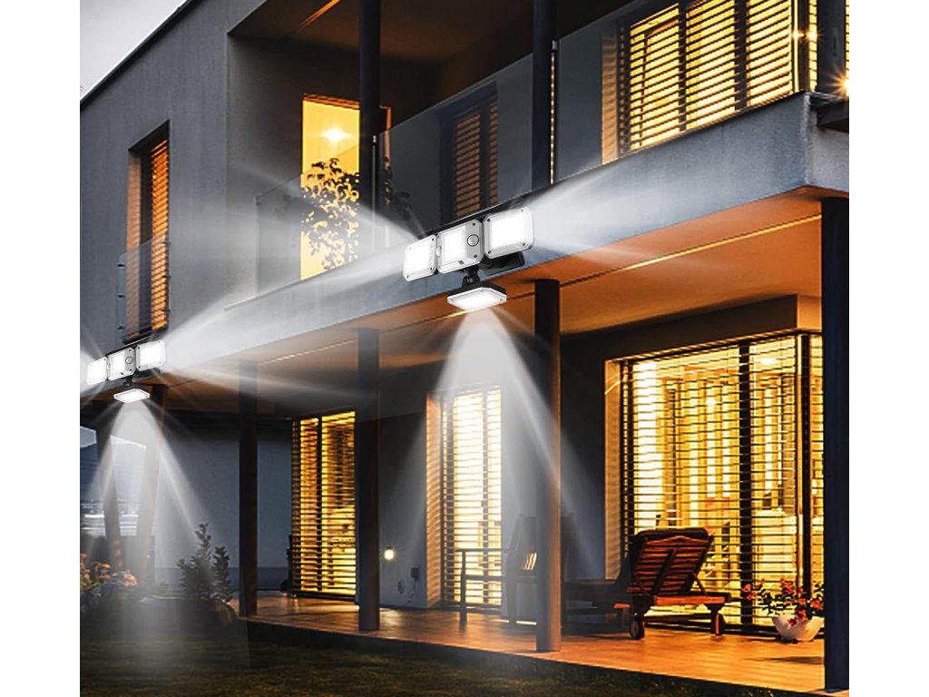 Lant de lumină cu LED-uri color - exterior