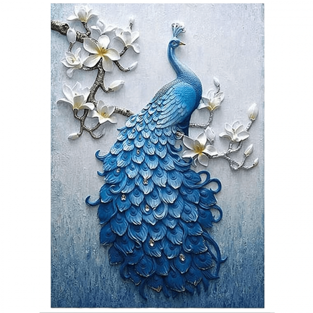 Enchanting Paint By Numbers - Peacock