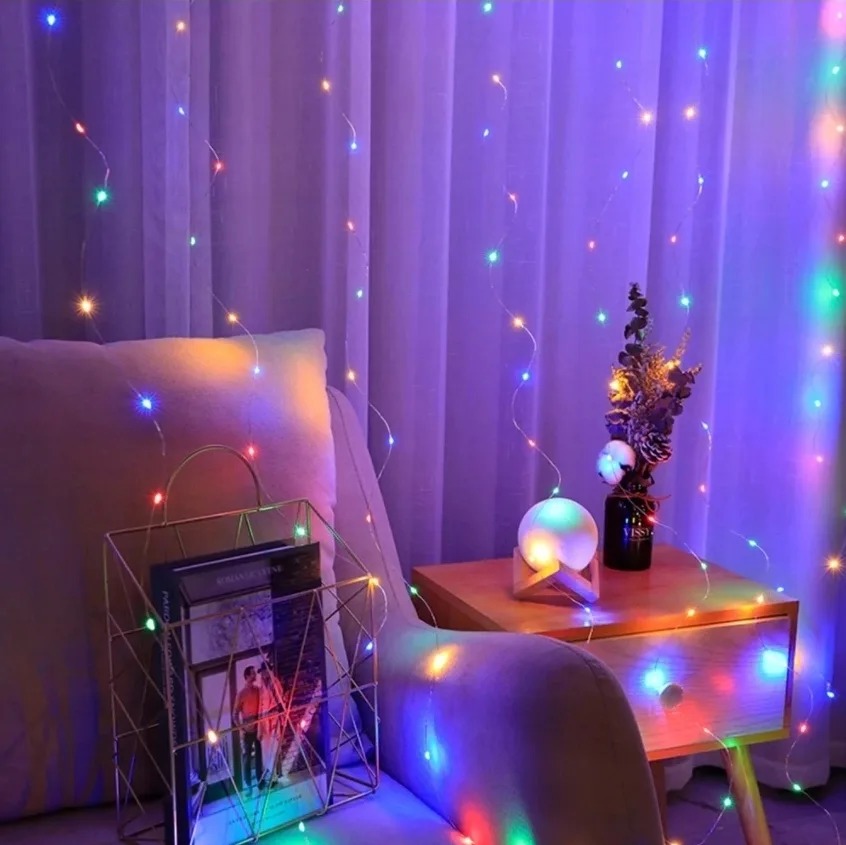 Perdea luminoasă fascinantă