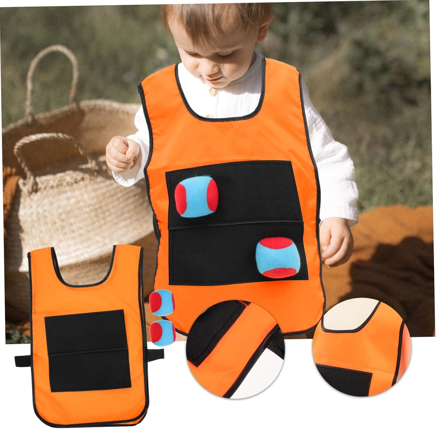 joc cu vestă și mingi