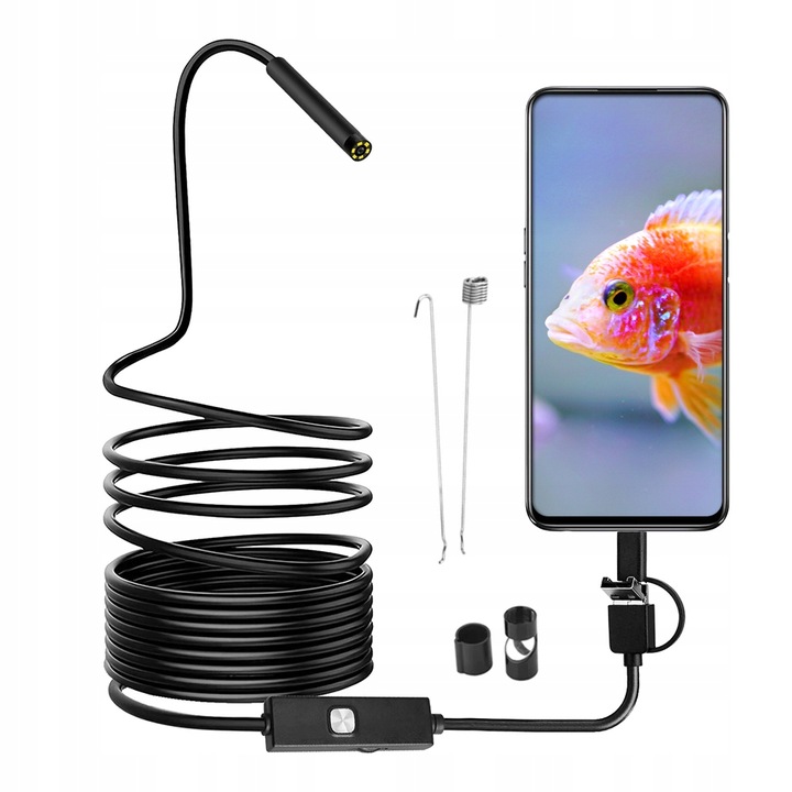 Camera endoscopică unică 