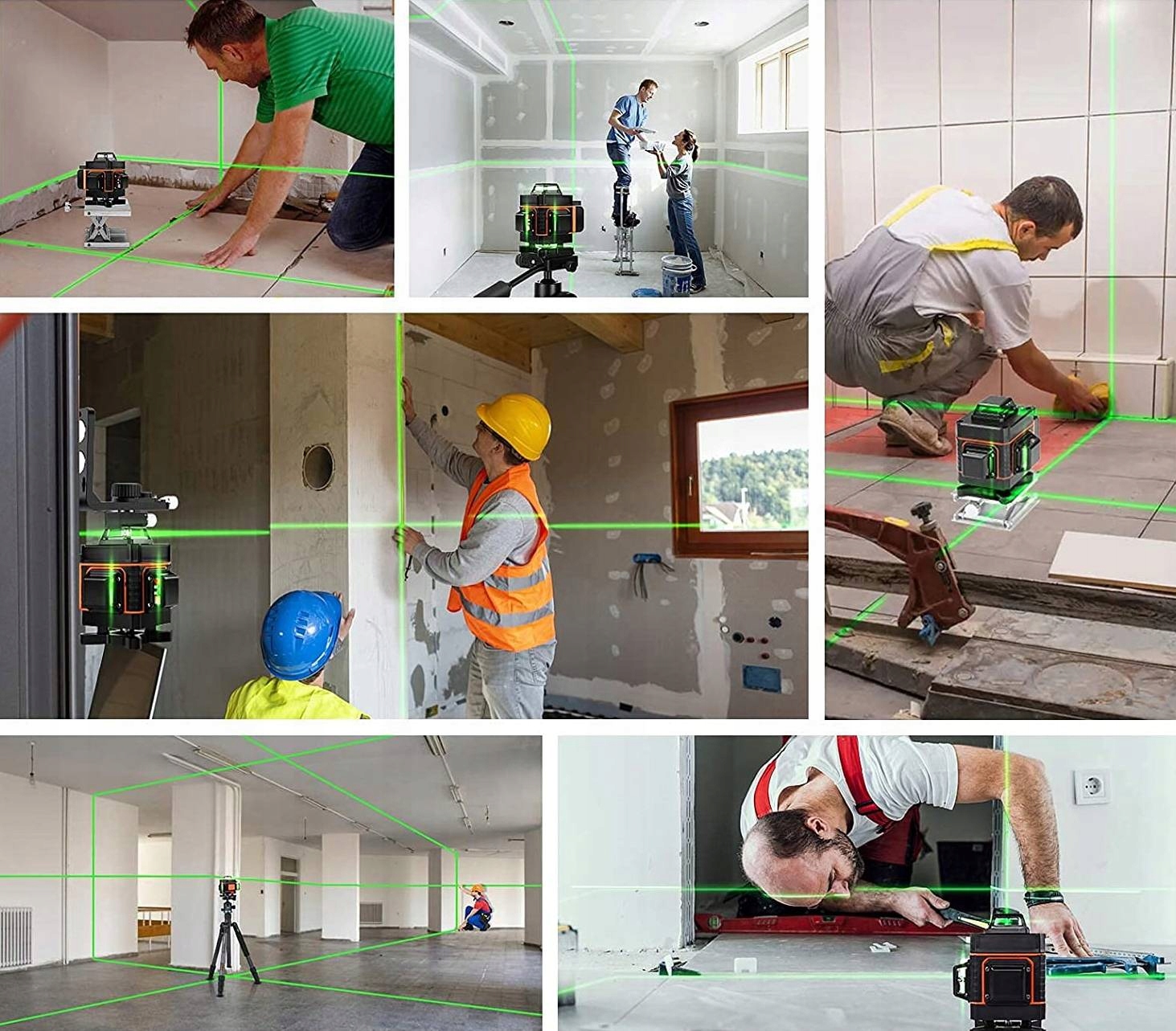 Laser cu linii încrucișate