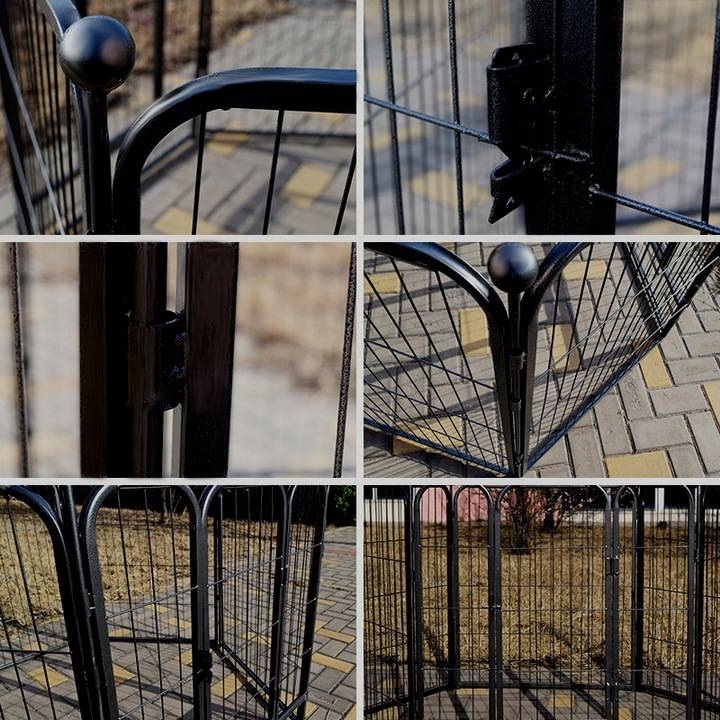 Gard metalic de calitate pentru câini