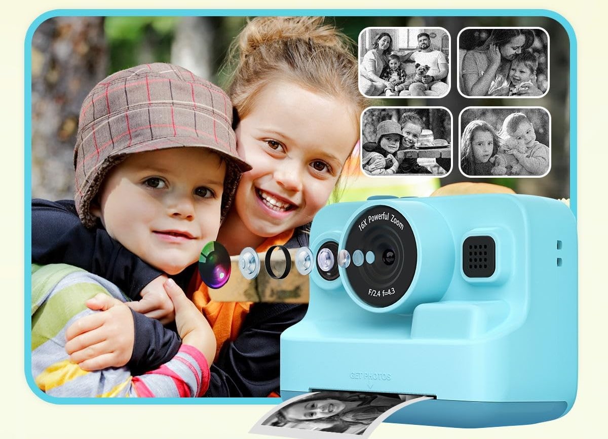 Cameră foto multifuncțională pentru copii