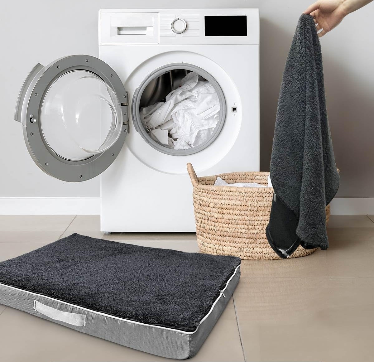 Pat ortopedic pentru câini, Saltea pentru câini