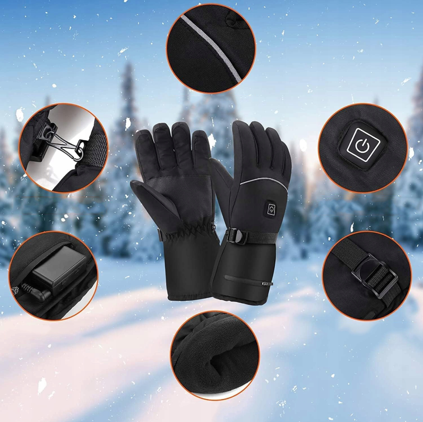 mănuși încălzite electric de iarnă