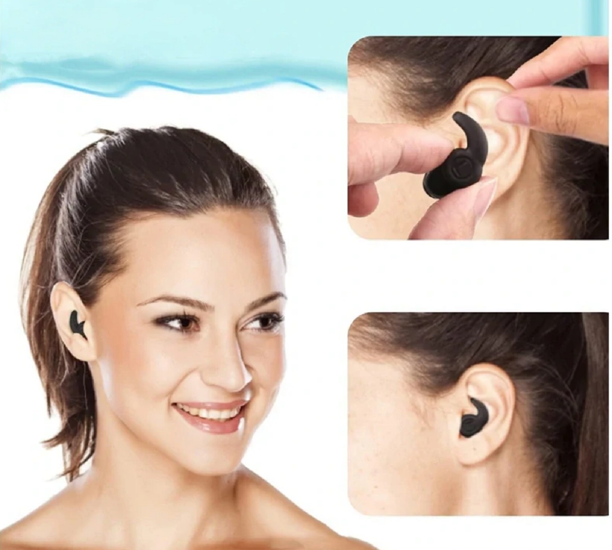 Dopuri de urechi din silicon