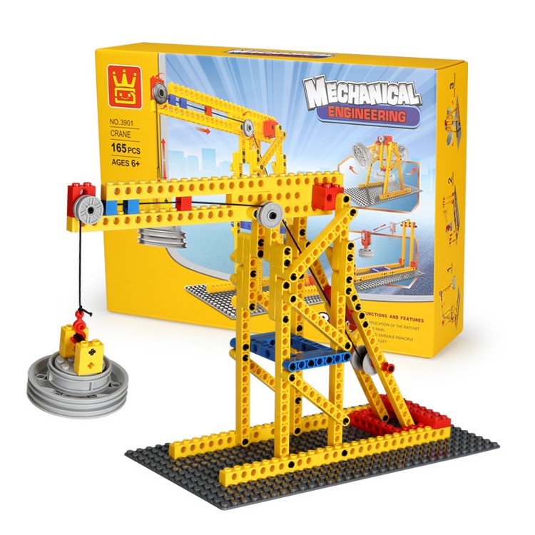 Kit de construcție extraordinar 3 în 1 - Macara - 165 părți