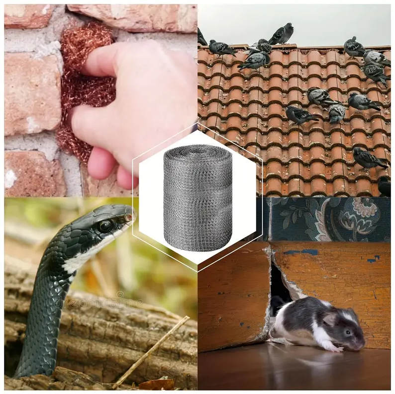 Oțel inoxidabil unic împotriva rozătoarelor