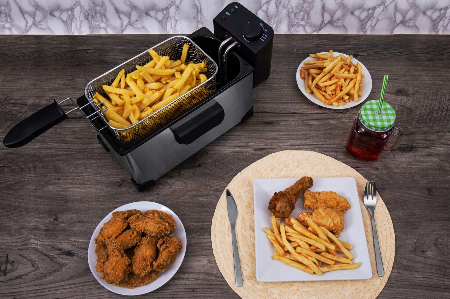 friteuză de calitate 3l