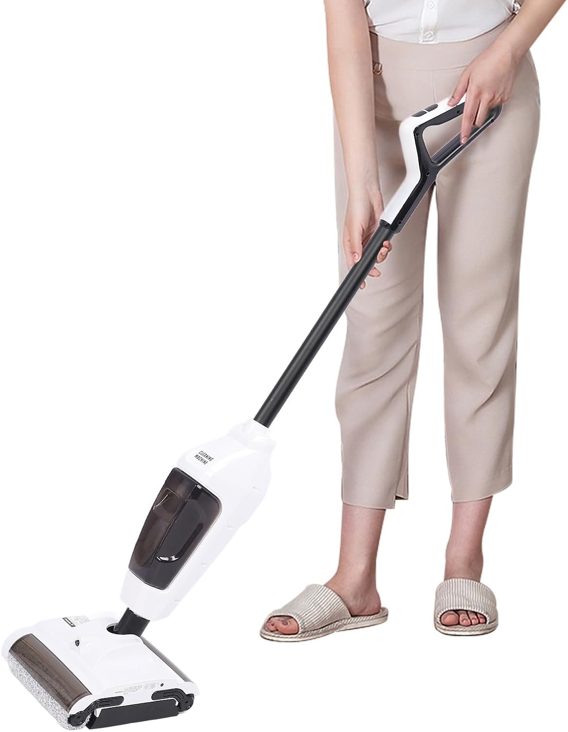 Aspirator vertical puternic cu mop