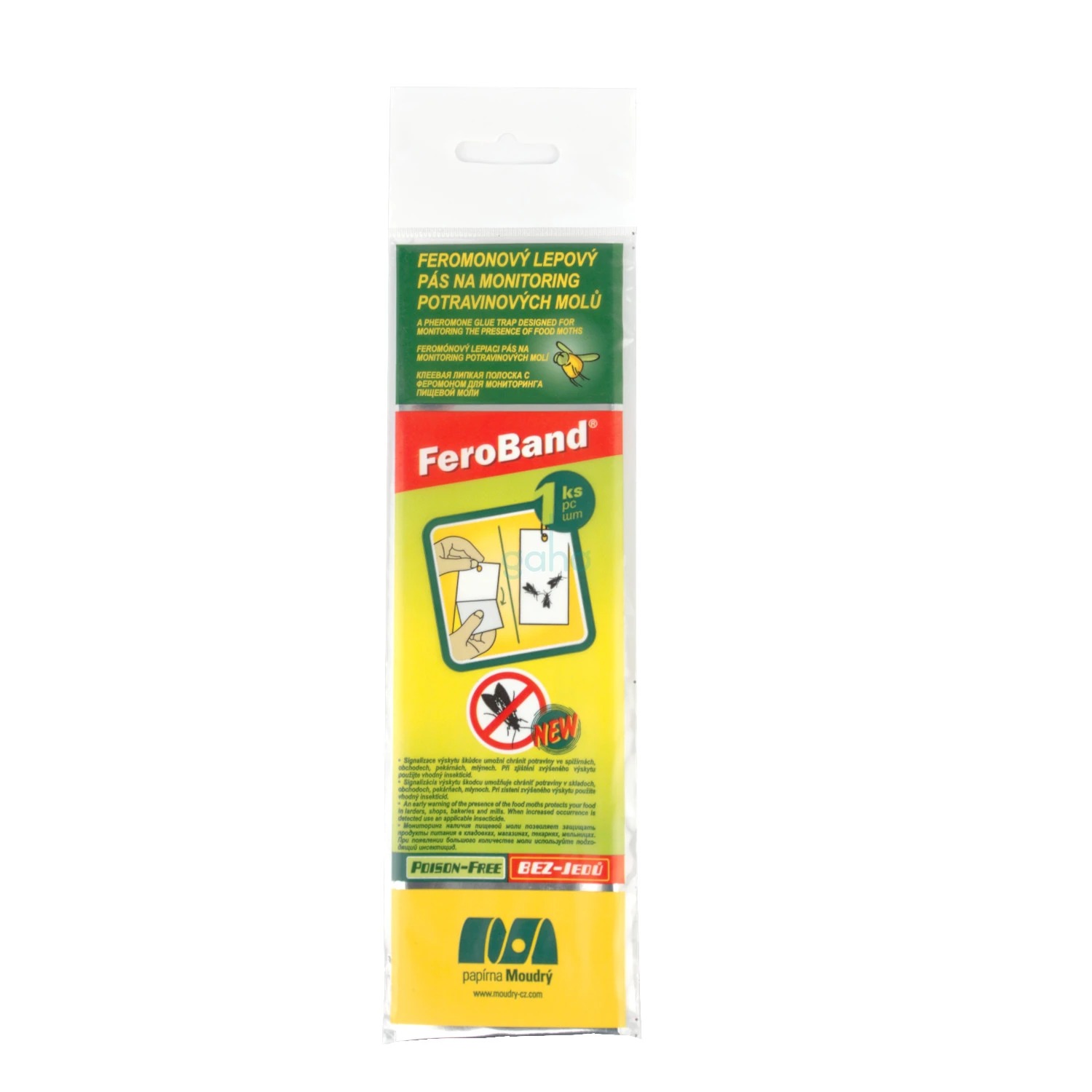 Capcană eficientă pentru molii alimentare