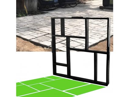 formă unică pentru trotuare din beton
