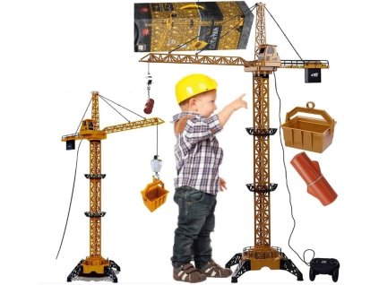 Macara de construcție cu telecomandă RC