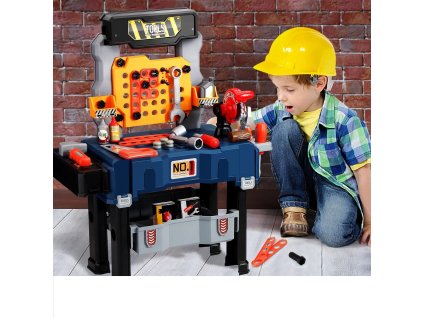 Masa de atelier pentru copii uimitoare cu unelte