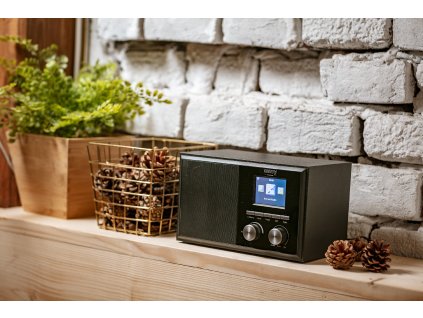 Radio WiFi, ceas deșteptător, ceas