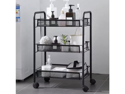 suport practic pentru raft de bucătărie - raft mobil pe roți