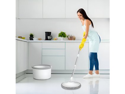 Mop rotativ unic cu găleată