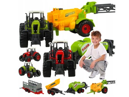 set de vehicule și mașini agricole
