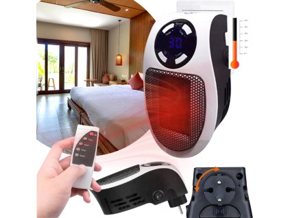 mini încălzitor electric pentru priză