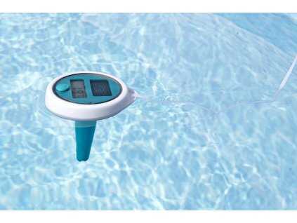 termometru digital plutitor pentru piscină - solar