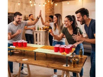 Joc distractiv de bere cu pahare