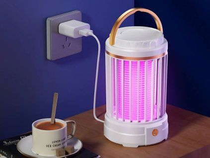 Bezdrôtová UV lampa proti komárom