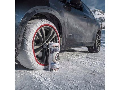 Huse textile antiderapante pentru anvelope de zăpadă