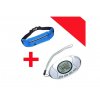 Pachet pedometru multifuncțional + Geantă sport pentru brâu