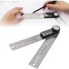 protractor digital cu riglă